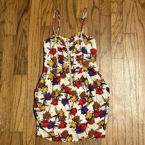 Perfect Casual zip front Medium Dress w Pockets